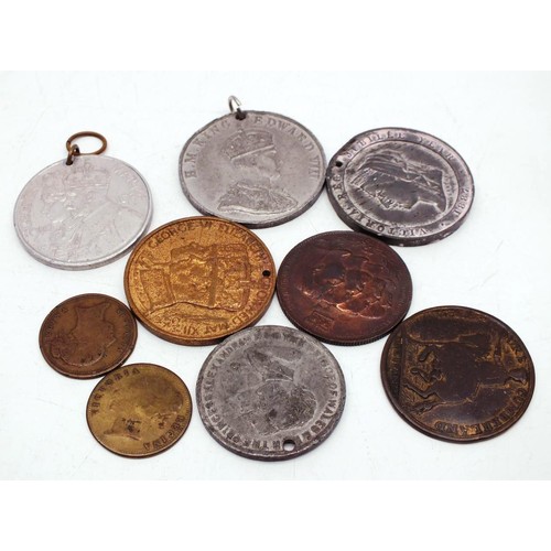 333 - SPORTS MEDALS AND MEDALLIONS DATED CIRCA 1900