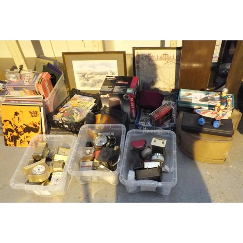 494 - LARGE JOBLOT OF MISC INCLUDES ELECTRICALS, VINTAGE, WHEELCHAIR ETC