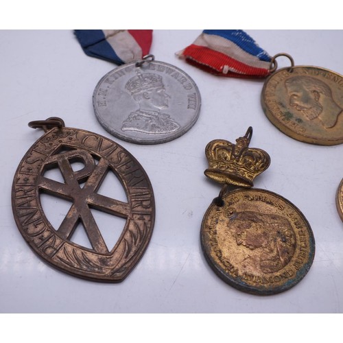 319 - CORONATION MEDALS ETC