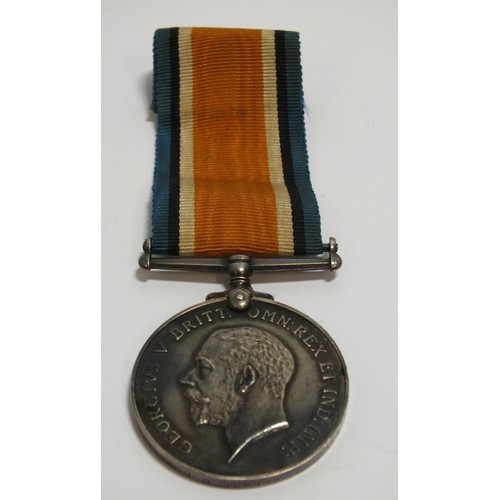 340 - WWI MEDAL TO CORNWALL, CHESHIRE REGIMENT