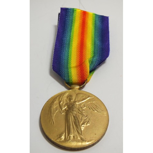 345 - WWI VICTORY MEDAL TO SHARP ROYAL NAVY