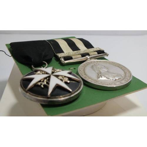 349 - ORDER OF ST JOHN MEDALS MOUNTED FOR WEAR