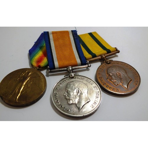 350 - WWI GROUP TO ROBSON WEST YORKSHIRE REGIMENT