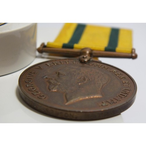 350 - WWI GROUP TO ROBSON WEST YORKSHIRE REGIMENT