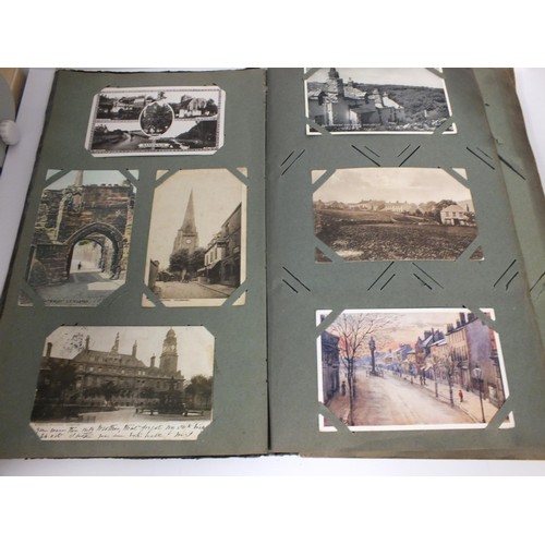 373 - ALBUM OF TOPOGRAPHICAL POSTCARDS