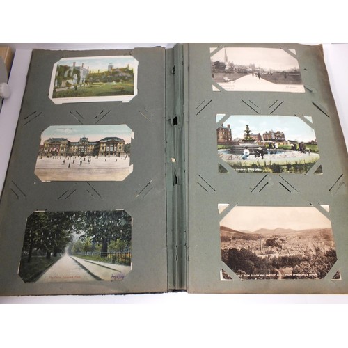 373 - ALBUM OF TOPOGRAPHICAL POSTCARDS