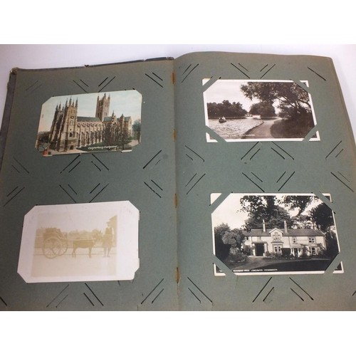 374 - ALBUM OF SOCIAL HISTORY POSTCARDS