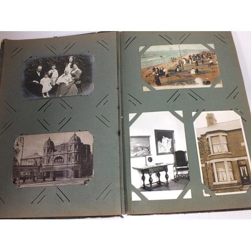 374 - ALBUM OF SOCIAL HISTORY POSTCARDS