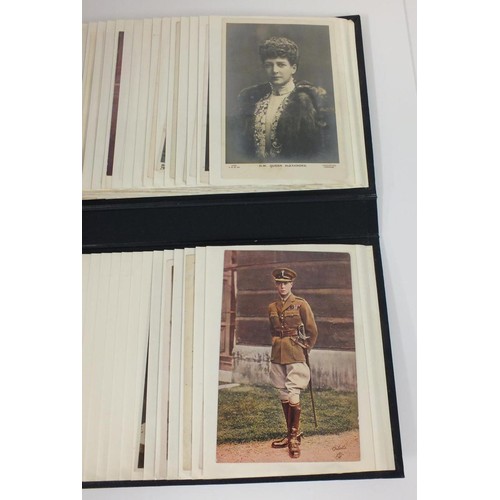 376 - ALBUM OF ROYALTY POSTCARDS