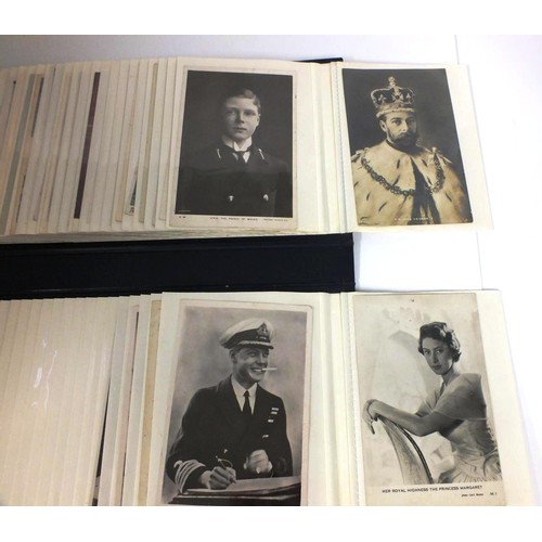 376 - ALBUM OF ROYALTY POSTCARDS