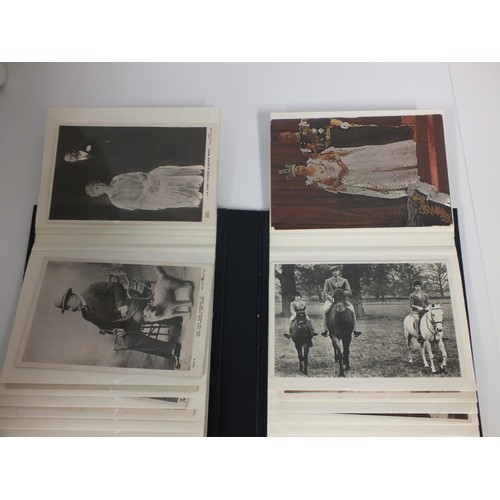 376 - ALBUM OF ROYALTY POSTCARDS