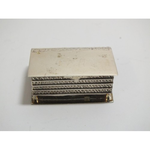 392 - 925 SILVER STAMP HOLDER