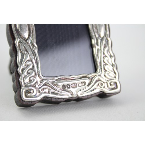 12 - 2 x Antique / Vintage Stamped .925 & .999 STERLING SILVER Picture Frames (102g)