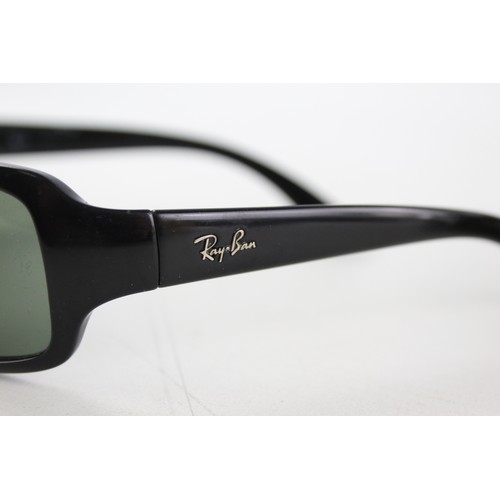 22 - Classic RAY-BAN Black Framed Sports Style SUNGLASSES Cased