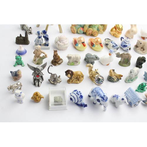 13 - Job Lot of Assorted Decorative Miniature ANIMALS & FIGURINES Inc. Wade Whimsies