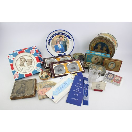 28 - Job Lot of Assorted Vintage ROYAL MEMORABILIA Inc Victoria, Tins, Weddings Etc