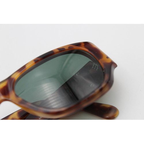 70 - Statement Ladies VERSACE Tortoiseshell Effect Oversized SUNGLASSES w/ Case