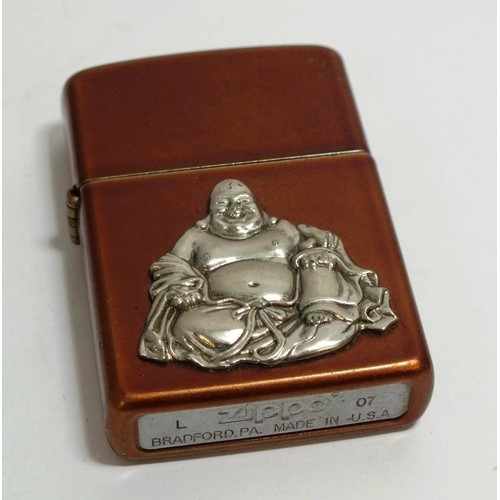 396 - RARE ZIPPO BUDDHA LIGHTER