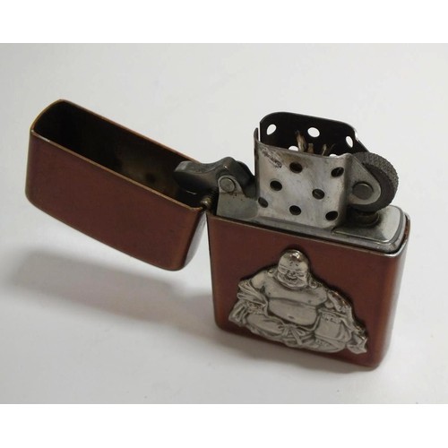 396 - RARE ZIPPO BUDDHA LIGHTER