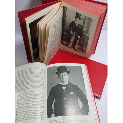 401 - FULL SET OF WINSTON CHURCHILL BOOKS