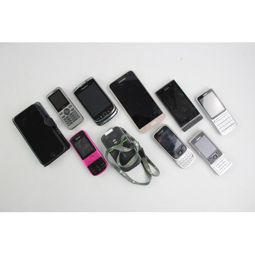 109 - 22 x Assorted MOBILE PHONES Inc Samsung, Touch Screen, Camera, Blackberry Etc