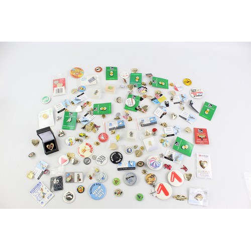 119 - Job Lot 150+ Assorted Vintage Lapel & Pin Badges Inc Charities, Advertising Etc