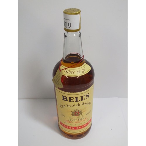 419 - BELLS EXTRA SCOTCH WHISKEY