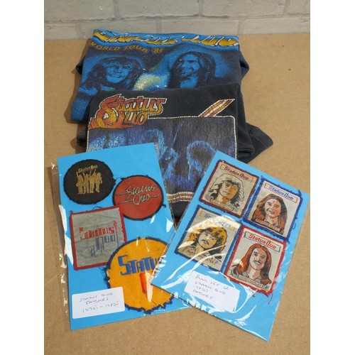 435 - QUANTITY OF STAUS QUO MEMORABILIA