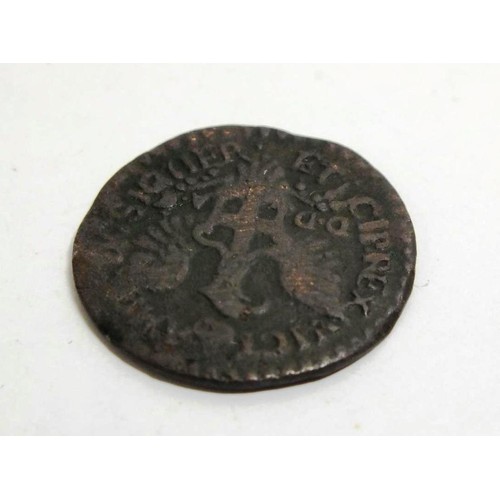 440 - RARE 1717 PUBLICA COMMO COIN