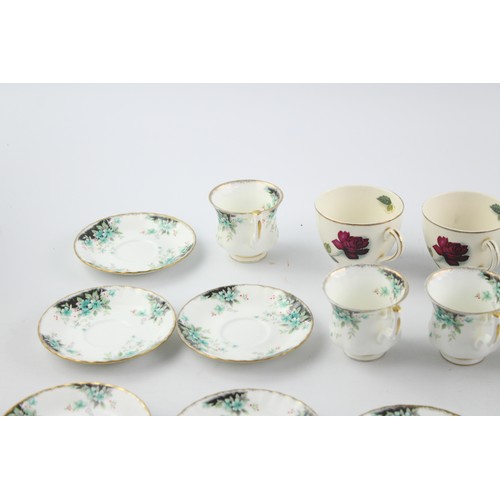 181 - 25 x Teacup & Saucer / Cake Plate Sets Inc. Alfred Meakin, Royal Albert, Tudor