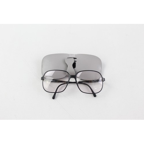 183 - Vintage Inspired Unisex DUNHILL 70's Oversized Style GLASSES w/ Case