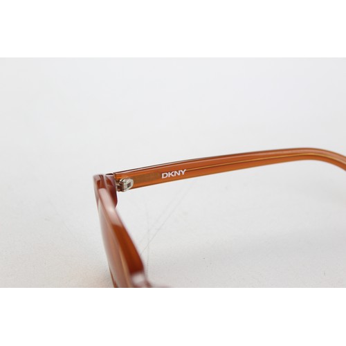 195 - Statement Ladies DKNY Orange Tint Small Style SUNGLASSES