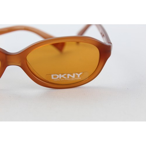 195 - Statement Ladies DKNY Orange Tint Small Style SUNGLASSES