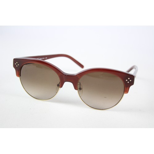 235 - Statement Ladies CHLOE Brown Framed Oversized SUNGLASSES