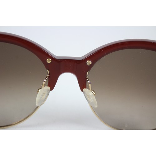 235 - Statement Ladies CHLOE Brown Framed Oversized SUNGLASSES