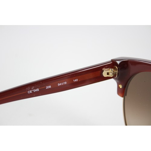 235 - Statement Ladies CHLOE Brown Framed Oversized SUNGLASSES