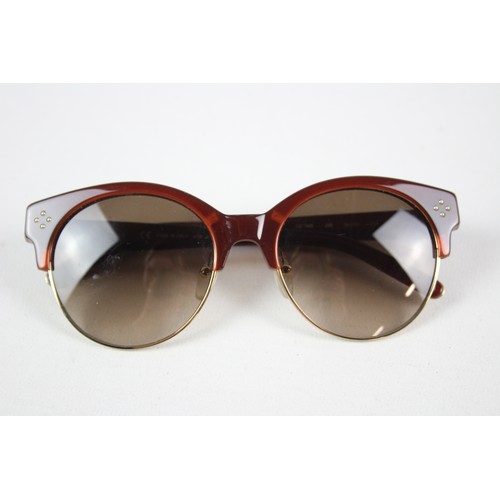 235 - Statement Ladies CHLOE Brown Framed Oversized SUNGLASSES