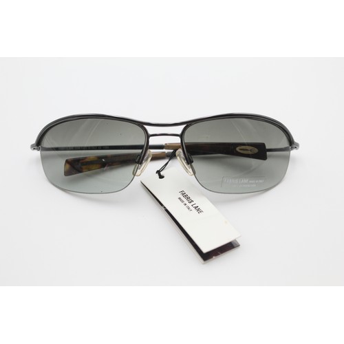 246 - Gents FABRIS LANE 00's Grey Framed SUNGLASSES w/ Brown Tint Lenses