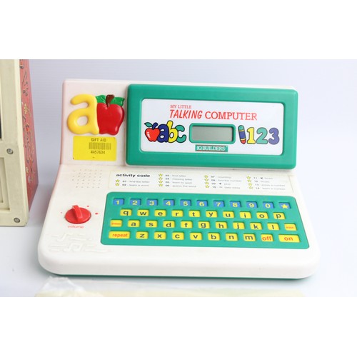 228 - 6 x Vintage Educational, Writing & Typewriter Toys Inc. Laptop & Fisher Price