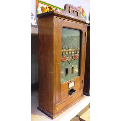 479 - RARE POOL TOTE CABINET ARCADE GAME IN WORKING ORDER