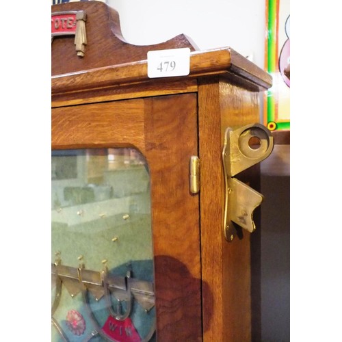 479 - RARE POOL TOTE CABINET ARCADE GAME IN WORKING ORDER