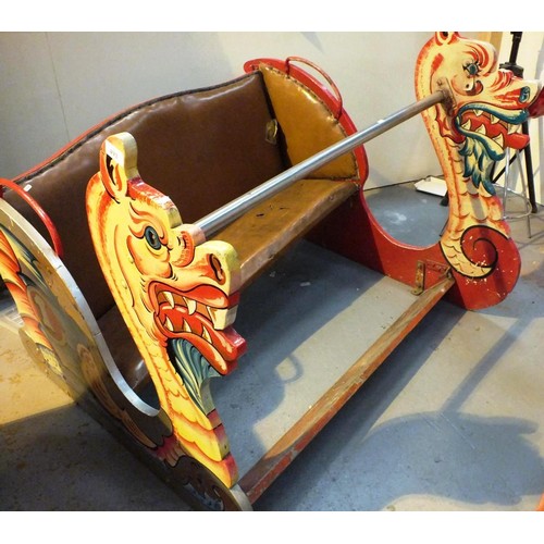 493 - ORIGINAL VINTAGE CHARIOT FROM LARKINS ARK RIDE EXTREMELY RARE