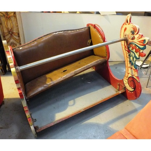 493 - ORIGINAL VINTAGE CHARIOT FROM LARKINS ARK RIDE EXTREMELY RARE