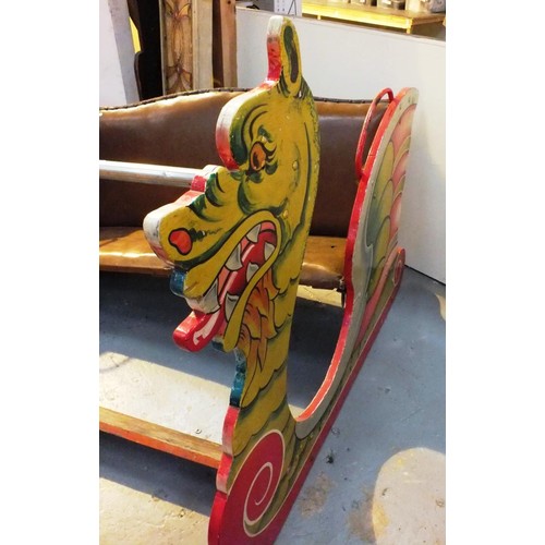 493 - ORIGINAL VINTAGE CHARIOT FROM LARKINS ARK RIDE EXTREMELY RARE