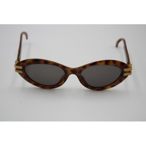 52 - Statement Ladies CHRISTIAN DIOR Tortoiseshell Effect Cat Eye Fashion SUNGLASSES