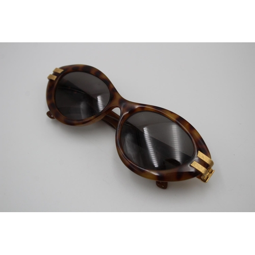 52 - Statement Ladies CHRISTIAN DIOR Tortoiseshell Effect Cat Eye Fashion SUNGLASSES