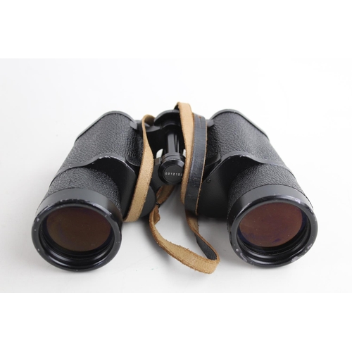 61 - Vintage CARL ZEISS Jena DDR Jenoptem 10x50 BINOCULARS w/ Case WORKING