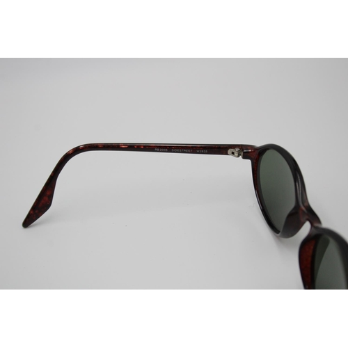 70 - Classic Ladies RAY-BAN Deep Red Side Street Fashion SUNGLASSES w/ Case