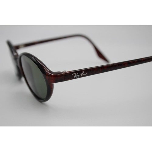 70 - Classic Ladies RAY-BAN Deep Red Side Street Fashion SUNGLASSES w/ Case