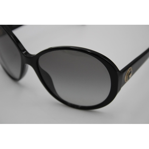 119 - Timeless Unisex VERSACE Black Oversized Framed Chic SUNGLASSES